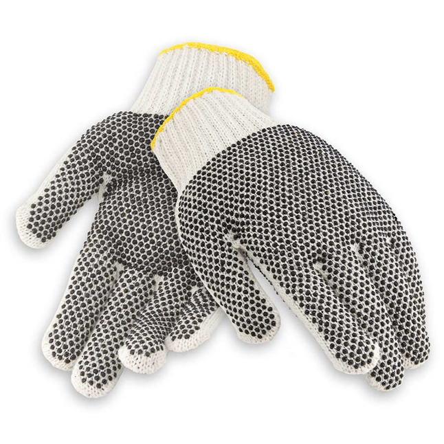 Dot Bead Dot Glue Gloves, Non-slip Wear-resistant Line Nylon Printed  Advertising Advertising Pvc Dot Plastic Moving Labor Protection Gloves -  Temu