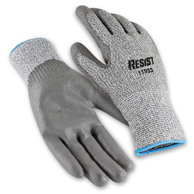 Cut-Resistant Gloves with Polyurethane Coating