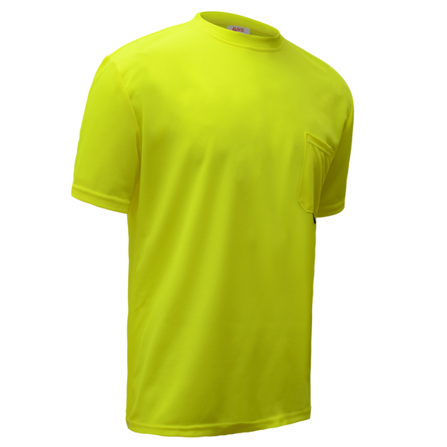 GSS Safety Moisture Wicking Polyester Birdseye Short Sleeve T