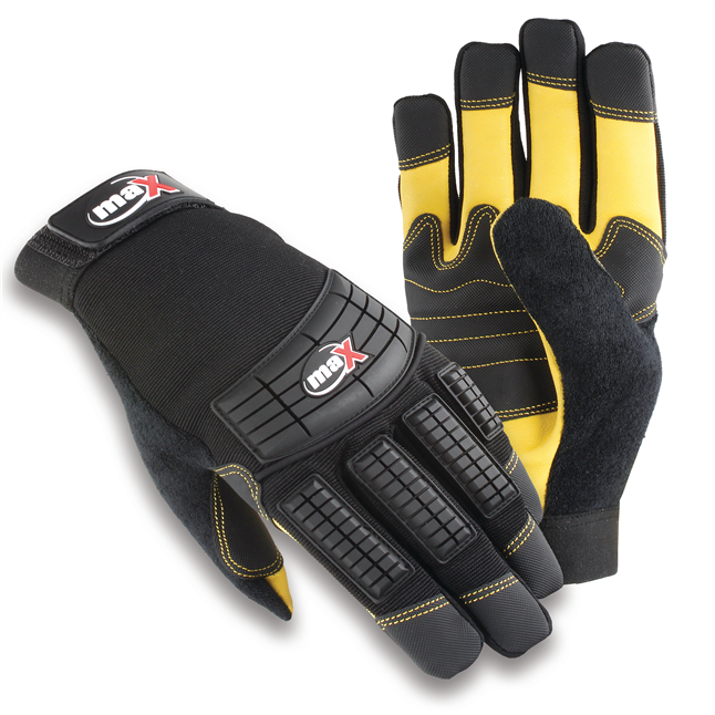 Galeton Samson Fleece™ Insulated Rubber Palm Coated Gloves, 1 Pair