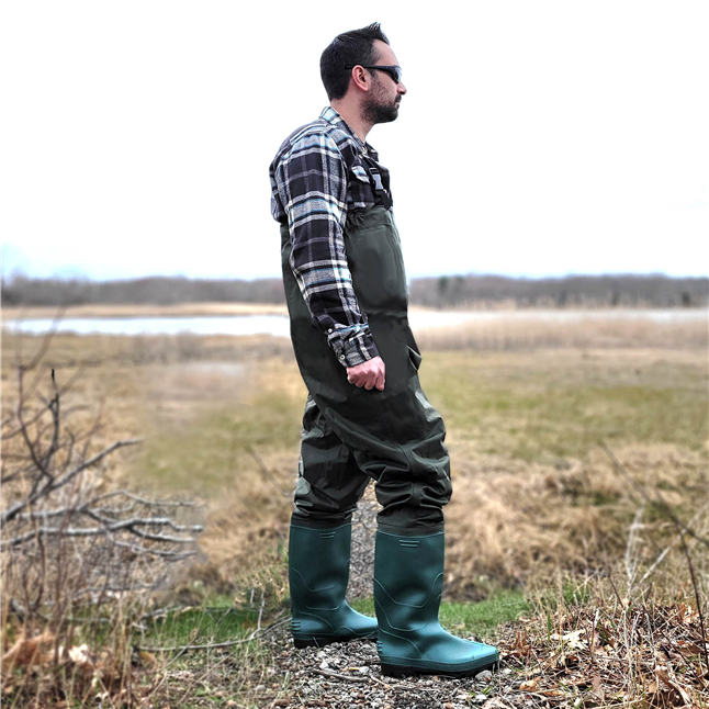 Repel Footwear™ PVC / Nylon Chest Wader Boots