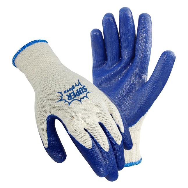 12 Galeton Samson Rubber Coated Gloves, Size Small #6450-S