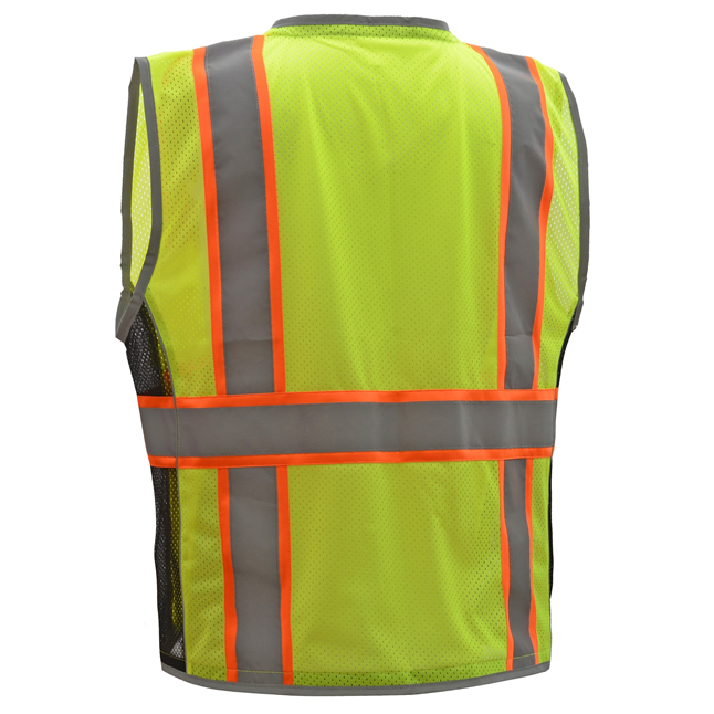 GSS 1703 Class 2 Hype-Lite Vest with Black Sides | Work Gloves 