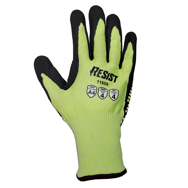 11828 Work Gloves with Grip Dot Palms and Fingers