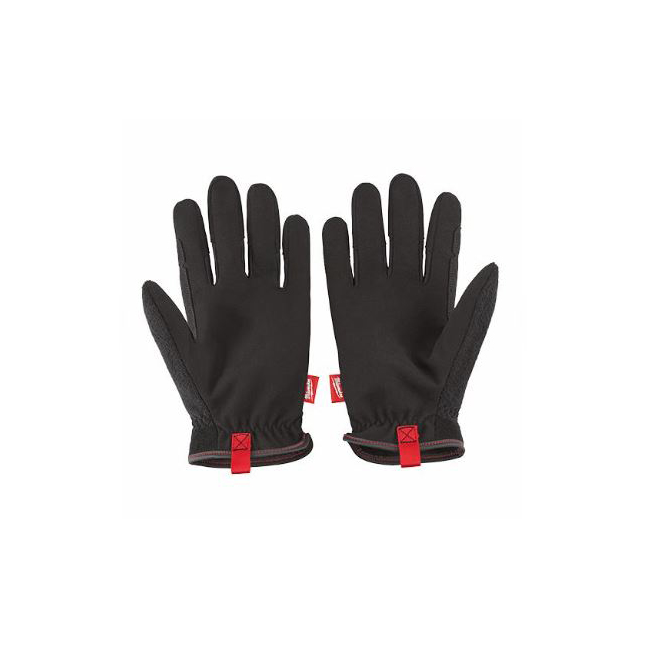 Buy Milwaukee 48-22-8712 Work Gloves, Men's, L, 7.63 to 7.86 in L,  Reinforced Thumb, Elastic Cuff, Synthetic Leather L, Black/Red