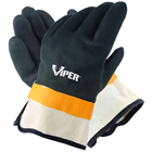 Grippit Rubber Coated Gloves with Crinkle Finish, Safety Cuff